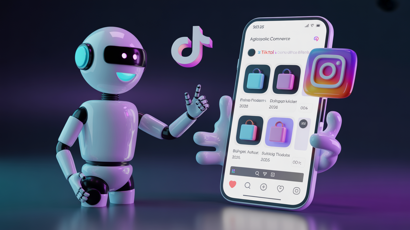 Agentic AI ve Sosyal Ticaret: 2026'da E-Ticaretin Dönüşümü