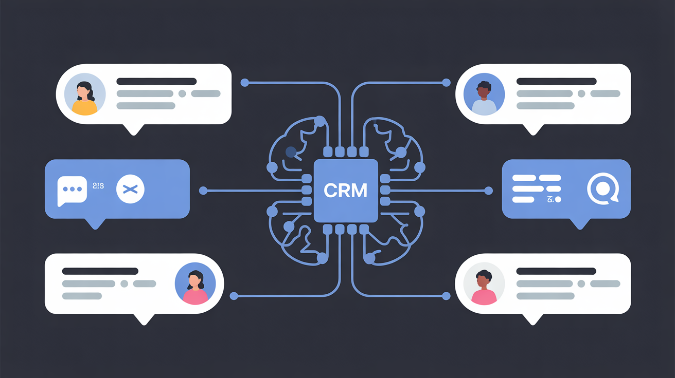 AI chatbot CRM entegrasyonu ve veri akışı
