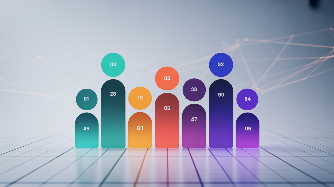 Yapay zeka arama yüzeylerinde atıf oranlarını karşılaştıran infografik