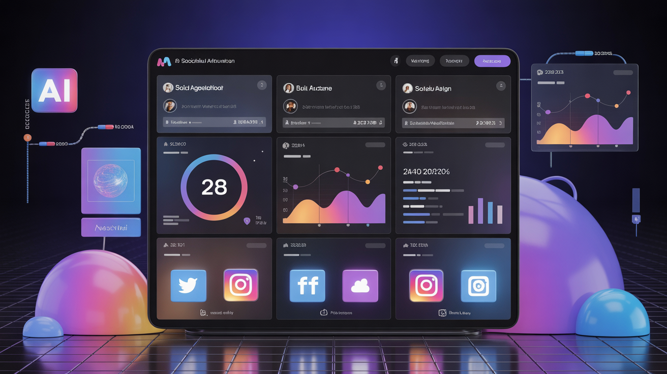 AI ile Sosyal Medya Otomasyonu: 2026'nın Öne Çıkan Araçları