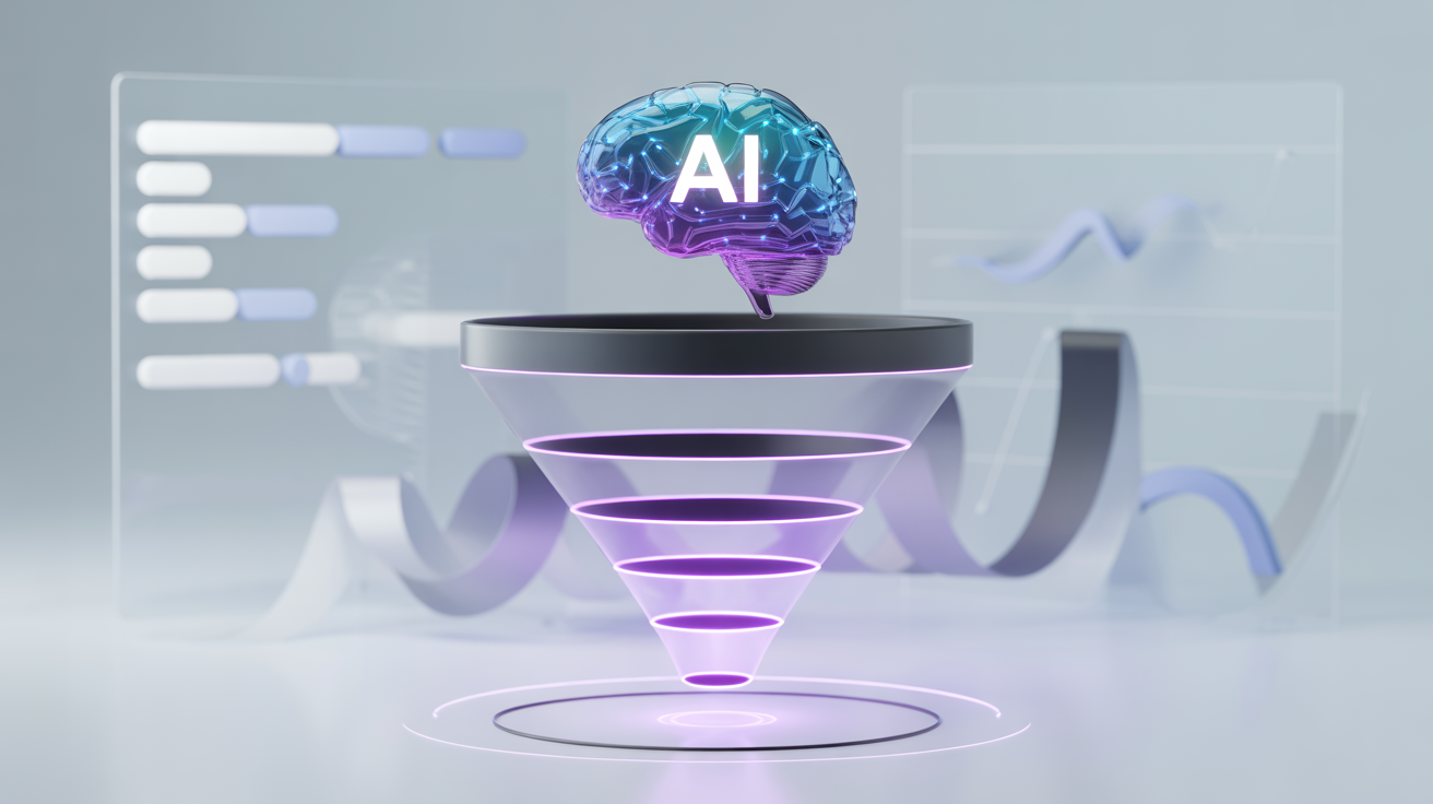 AI destekli müşteri yolculuğu ve dönüşüm hunisi