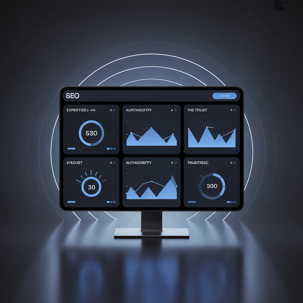 E-E-A-T SEO sinyalleri ve metrik paneli