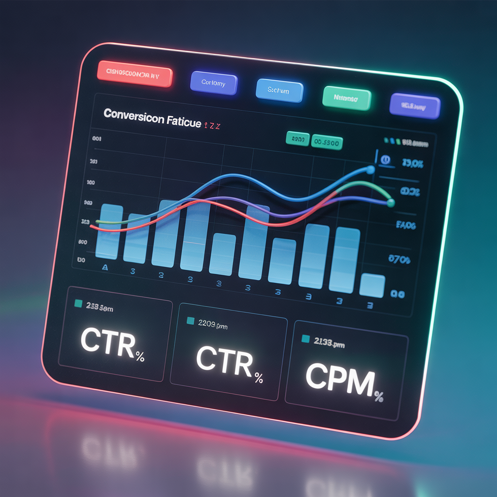 Kampanya metrik paneli yakın çekim