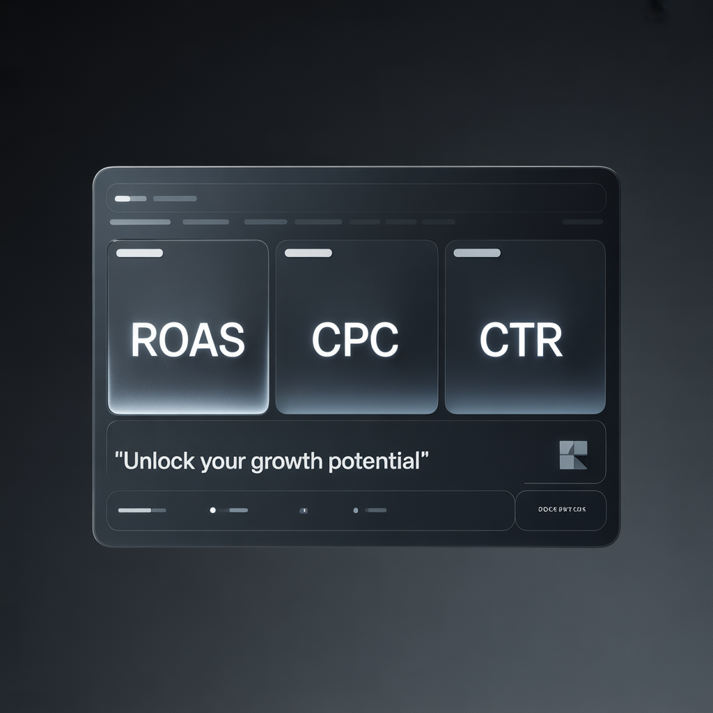 Reklam kampanyası metrikleri ve ROAS göstergeleri