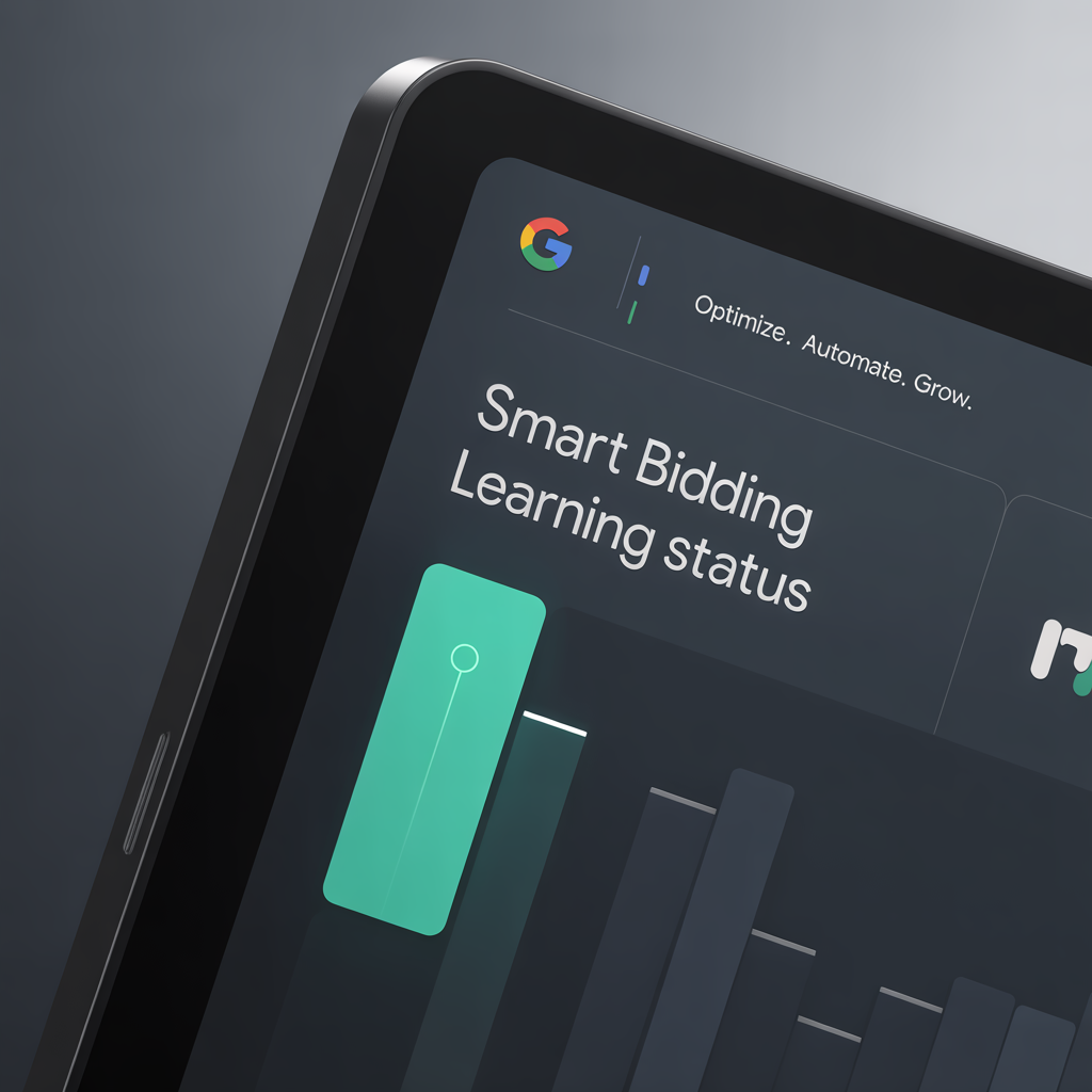 Smart Bidding öğrenme durumu ve dönüşüm sayacı