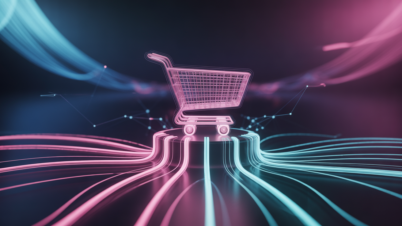 AI destekli e-ticaret algoritma görselleştirmesi