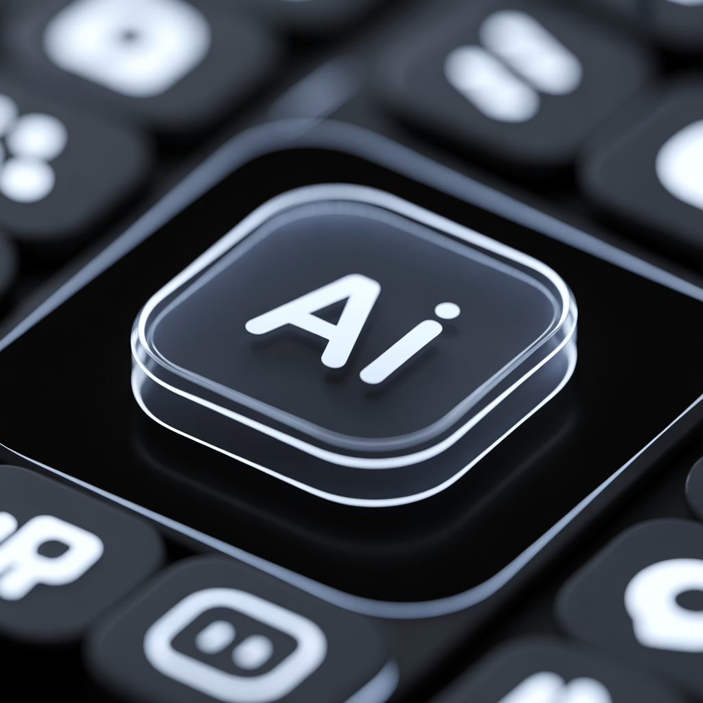 Sosyal medya uygulamasında AI Generated etiketi