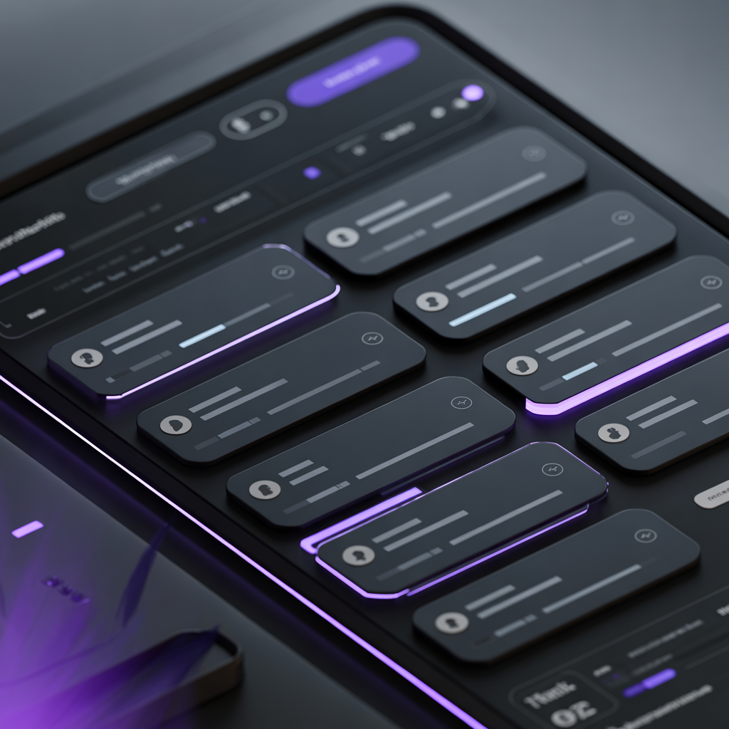 AI öneri motoru arayüzü