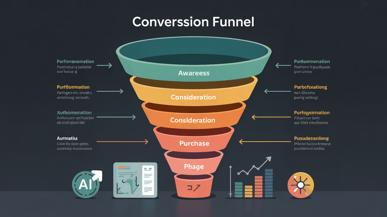 Dönüşüm hunisi optimizasyonu ve yapay zeka otomasyonu