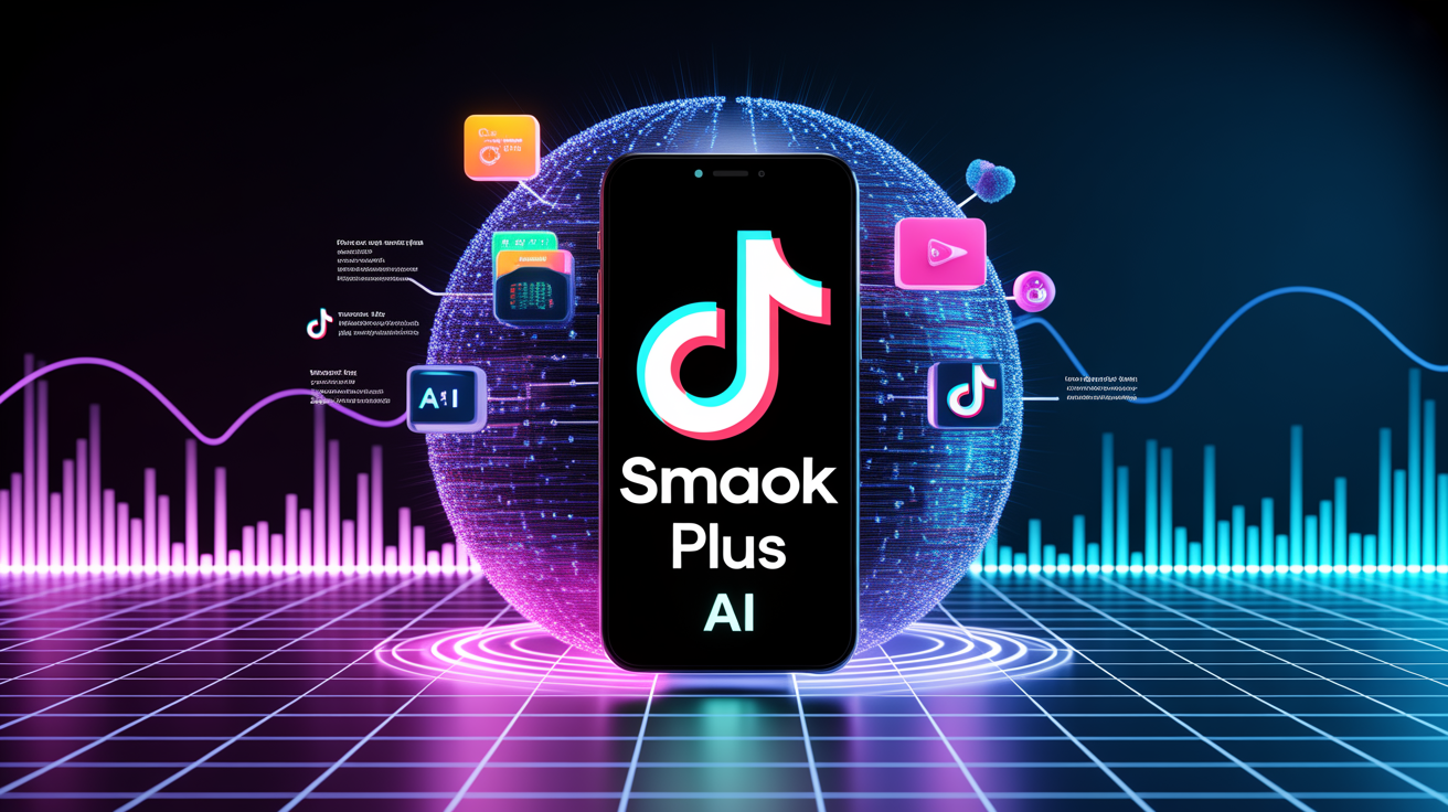 TikTok Smart+ yapay zeka reklam otomasyonu görselleştirmesi